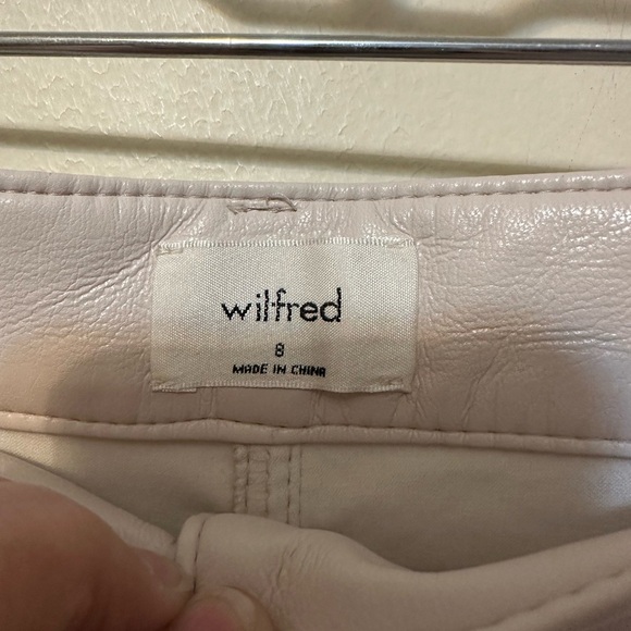 Wilfred NWT The Melina Tall Pant Vin Gris Size Womens High Rise Straight‎ Size 8 - Picture 3 of 6